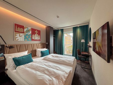 Doppelzimmer im Motel One.